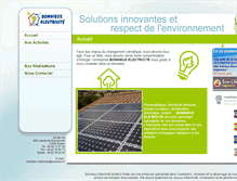 Tablet Screenshot of energies-renouvelables-aveyron.com